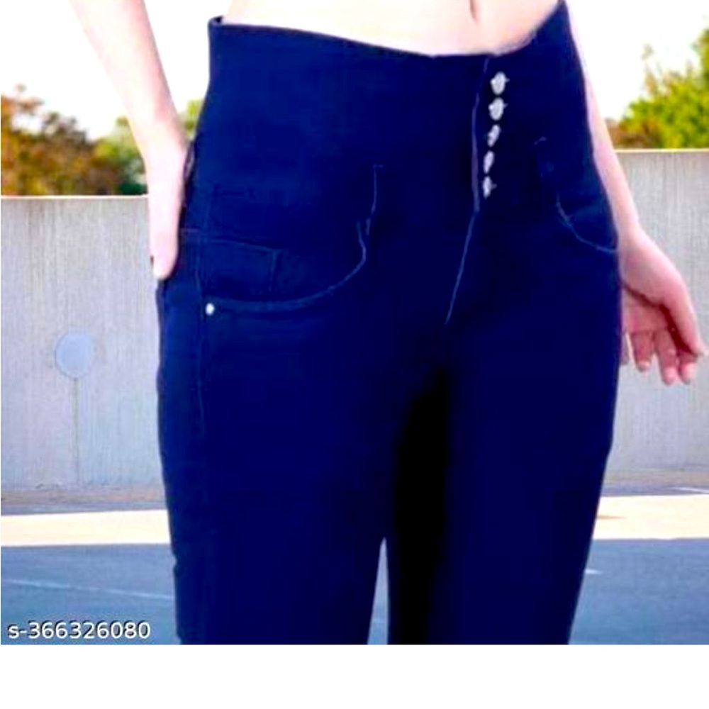 It’s a brand new denim with 3 buttons on front to adjust the fitting - Picture 1 of 3